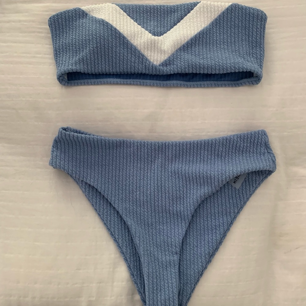 Bandeau High Waisted Bikini